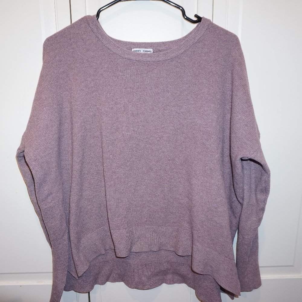 Sweet Romeo Light Purple Crewneck